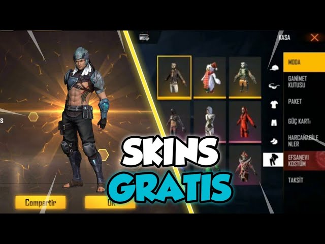 como conseguir skins en free fire