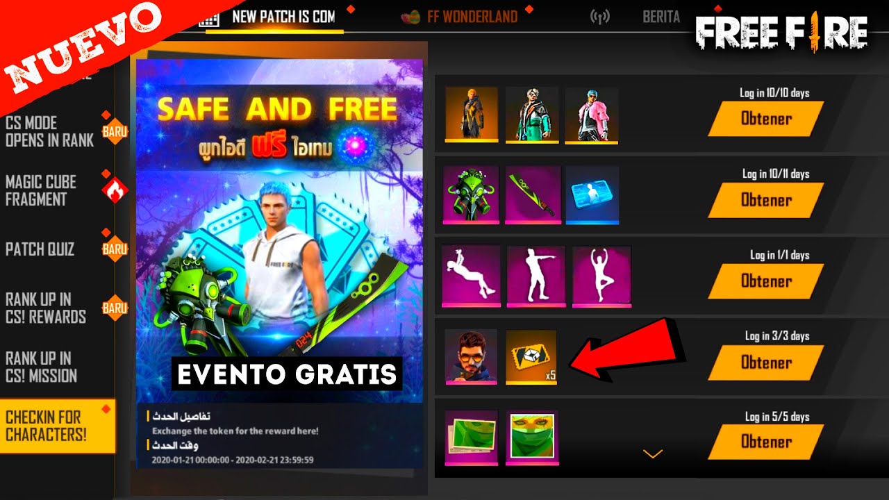 eventos especiales en free fire actualizados descubre las novedades del mes