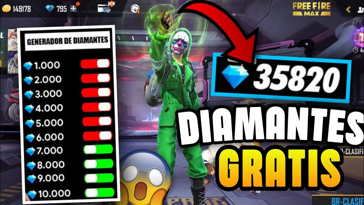 existe un generador de codigos para obtener diamantes en free fire gratis